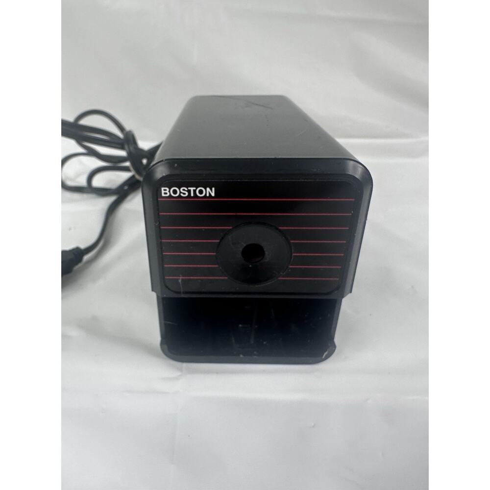 Pencil Sharpener Boston Hunt Electric Model 18 296A Made in USA Tested & Works